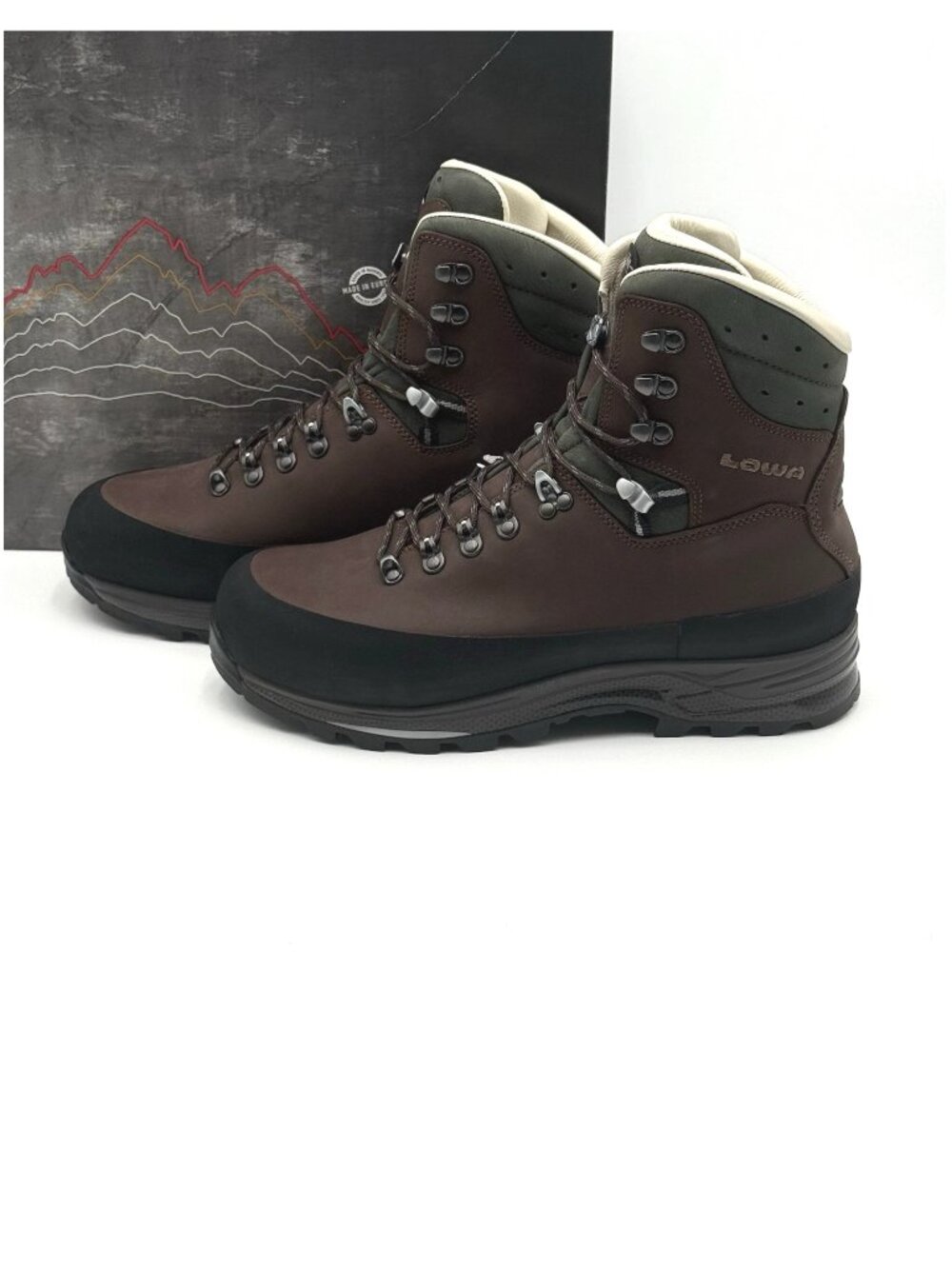 Size 12. 5 WIDE 2E Men's LOWA Baffin Pro LL II Hiking Waterproof Boots Germany